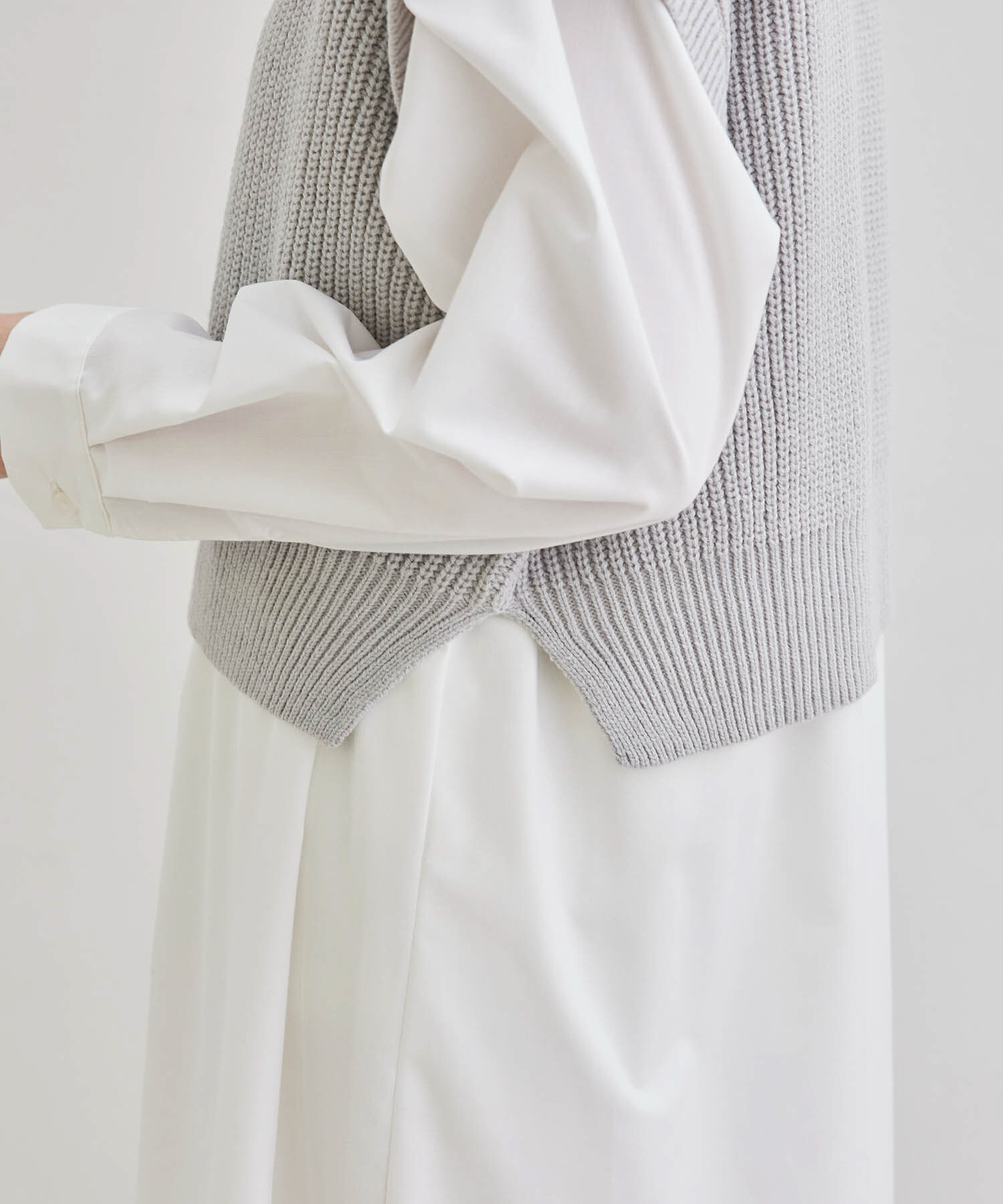 Rope&rsquo;Picnic「ニットベストセットシャツワンピース」|その他|