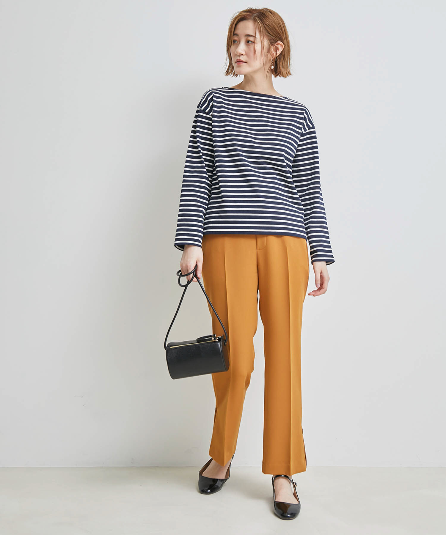 Rope&rsquo;Picnic「【ラク美】ファスナースリットカラーパンツ」|その他|