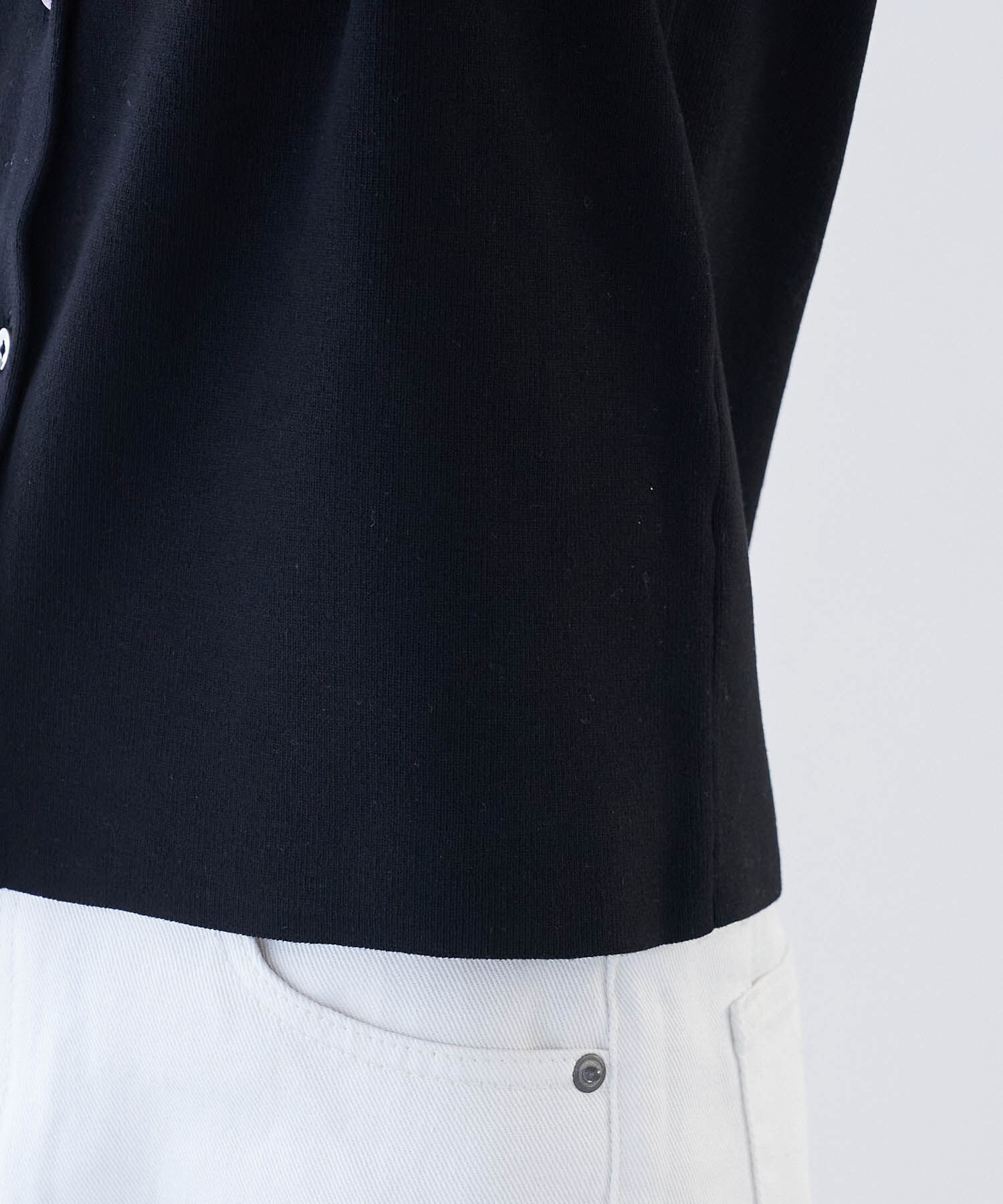 Rope&rsquo;Picnic「【2WAY】ハーフスリ－ブカーディガン」|カーディガン|