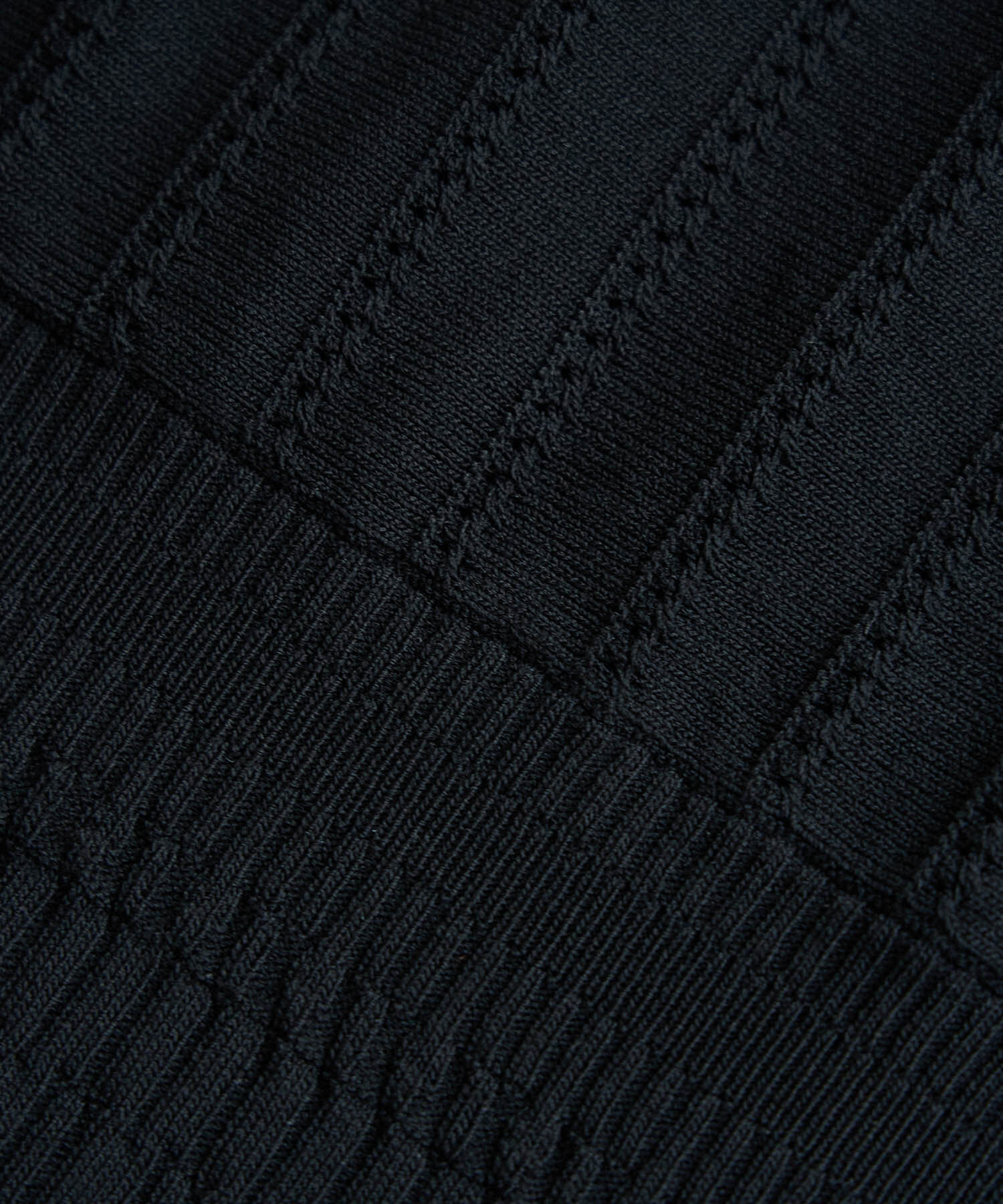 Rope&rsquo;Picnic「アイレットレースペプラムニットプルオーバー」|ニット・セーター|