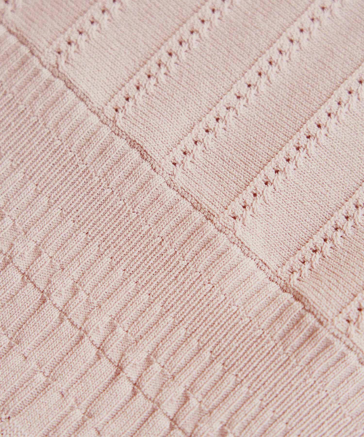 Rope&rsquo;Picnic「アイレットレースペプラムニットプルオーバー」|ニット・セーター|