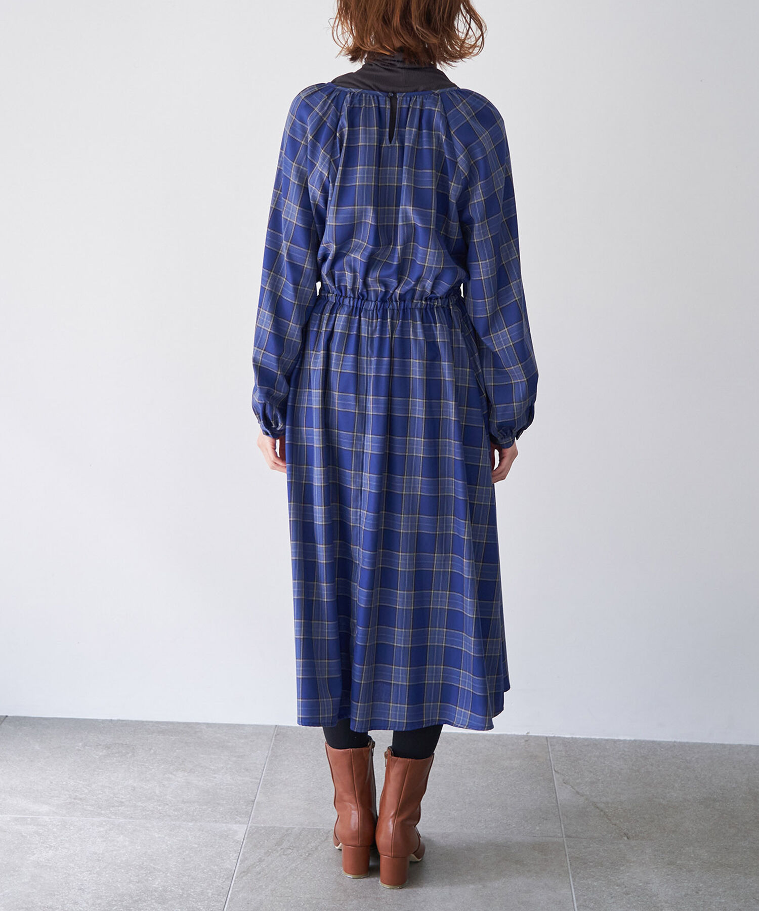 Rope&rsquo;Picnic「午後の紅茶&times;ROPE' PICNIC/チェックワンピース/リンクコーデ 」|ワンピース|