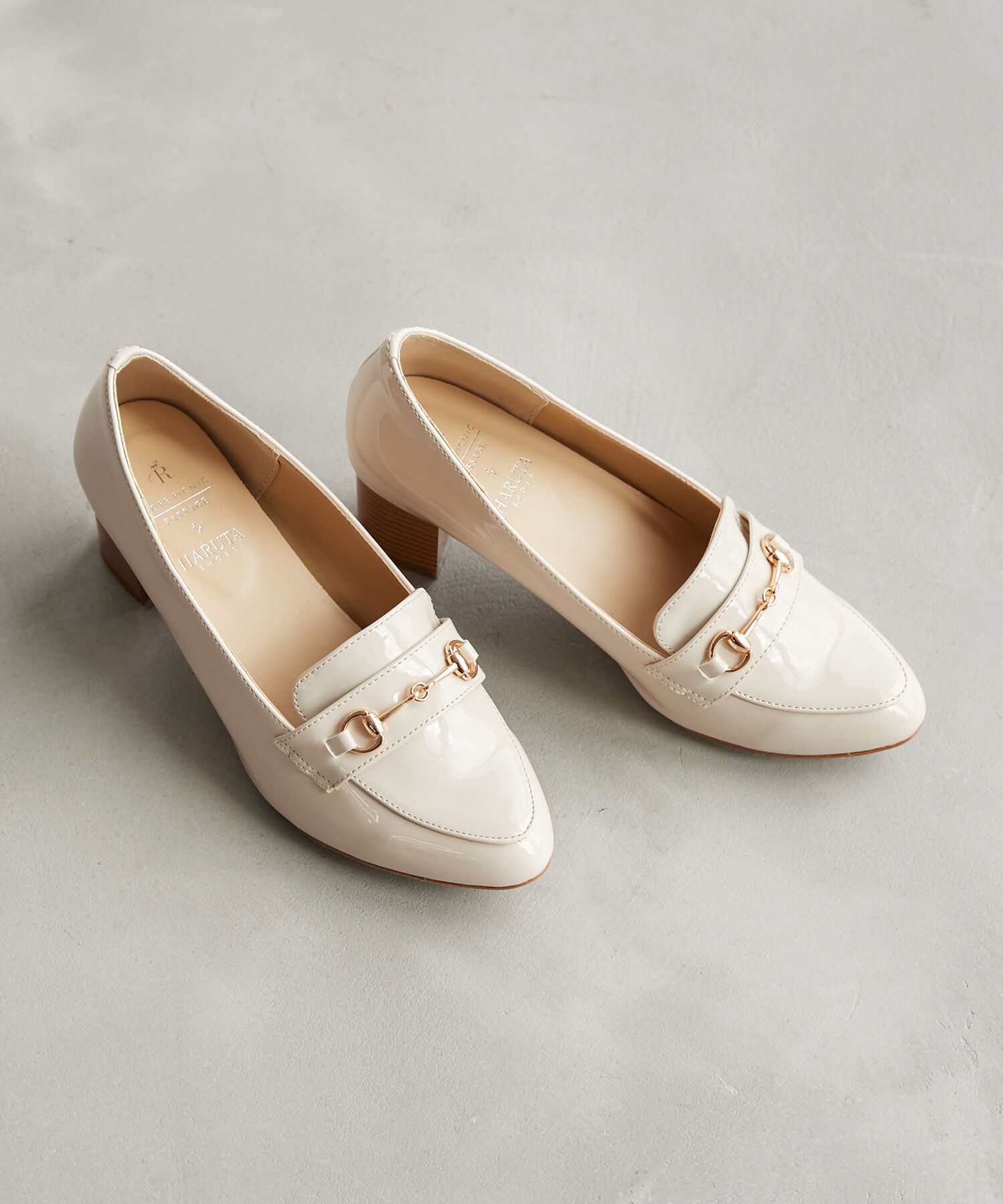 ROPE PICNIC PASSAGE「ROPE' PICNIC PASSAGE byHARUTA/エナメルビット付ヒールアップローファー」|ローファー|キナリ(16)