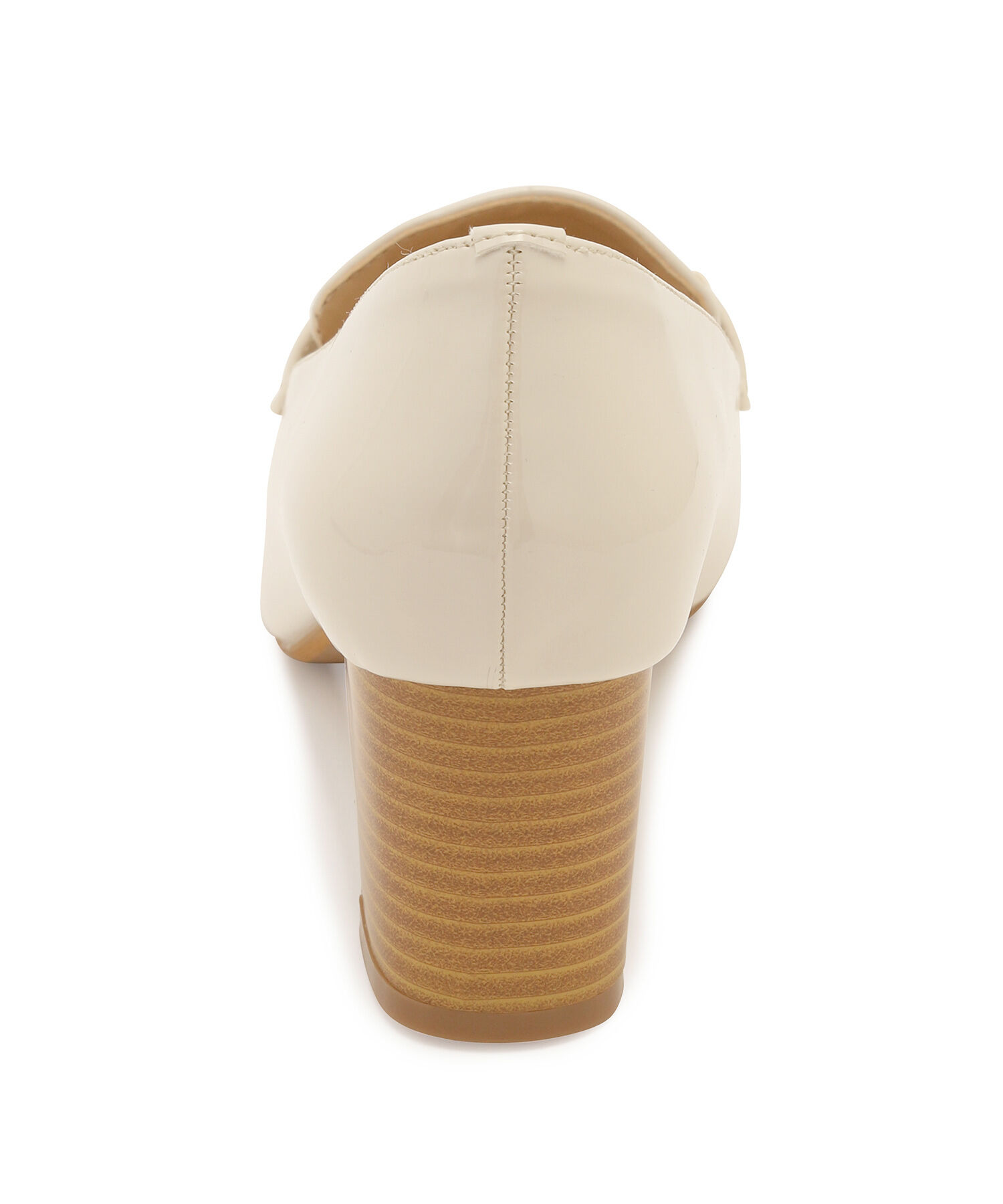 ROPE PICNIC PASSAGE「ROPE' PICNIC PASSAGE byHARUTA/エナメルビット付ヒールアップローファー」|ローファー|