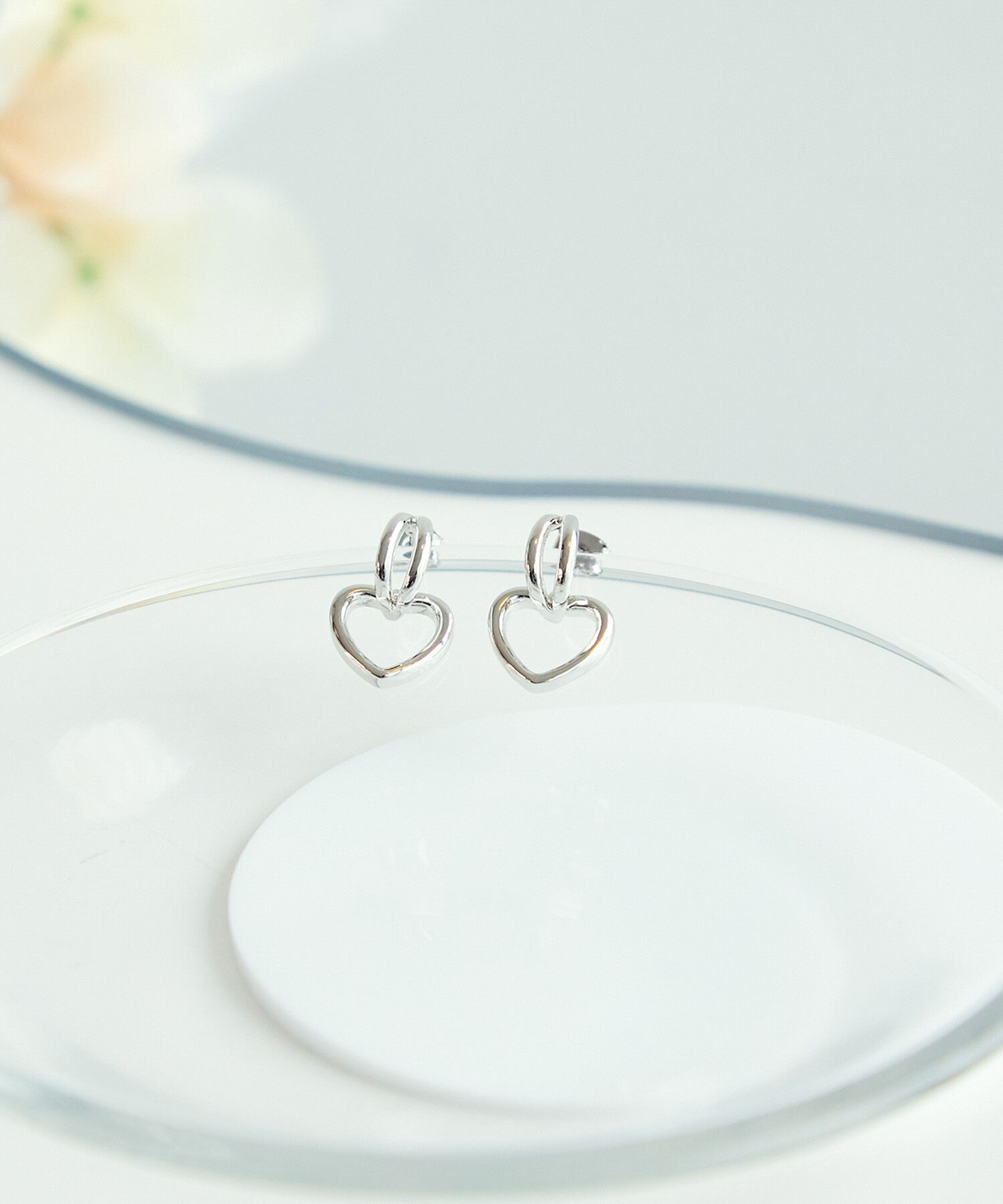 ROPE PICNIC PASSAGE「メタルハートピアス」|ピアス|シルバー(93)