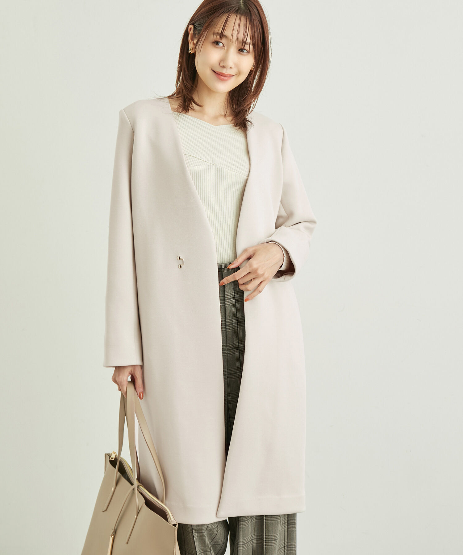 Rope&rsquo;Picnic「ダンボールカラーレスコート」|その他|