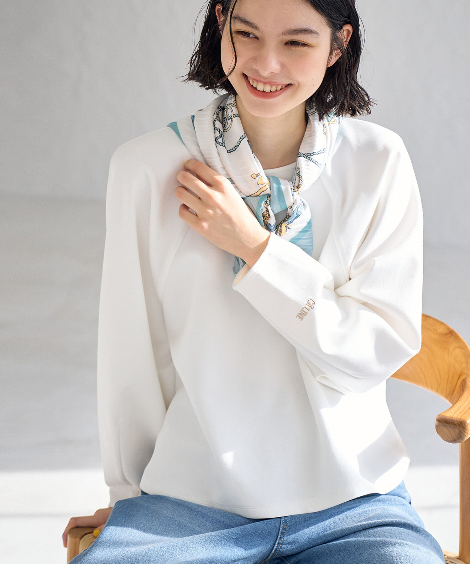 Rope&rsquo;Picnic「CALINE&times;ROPE' PICNIC/ダンボールカットトップス」|Tシャツ・カットソー|