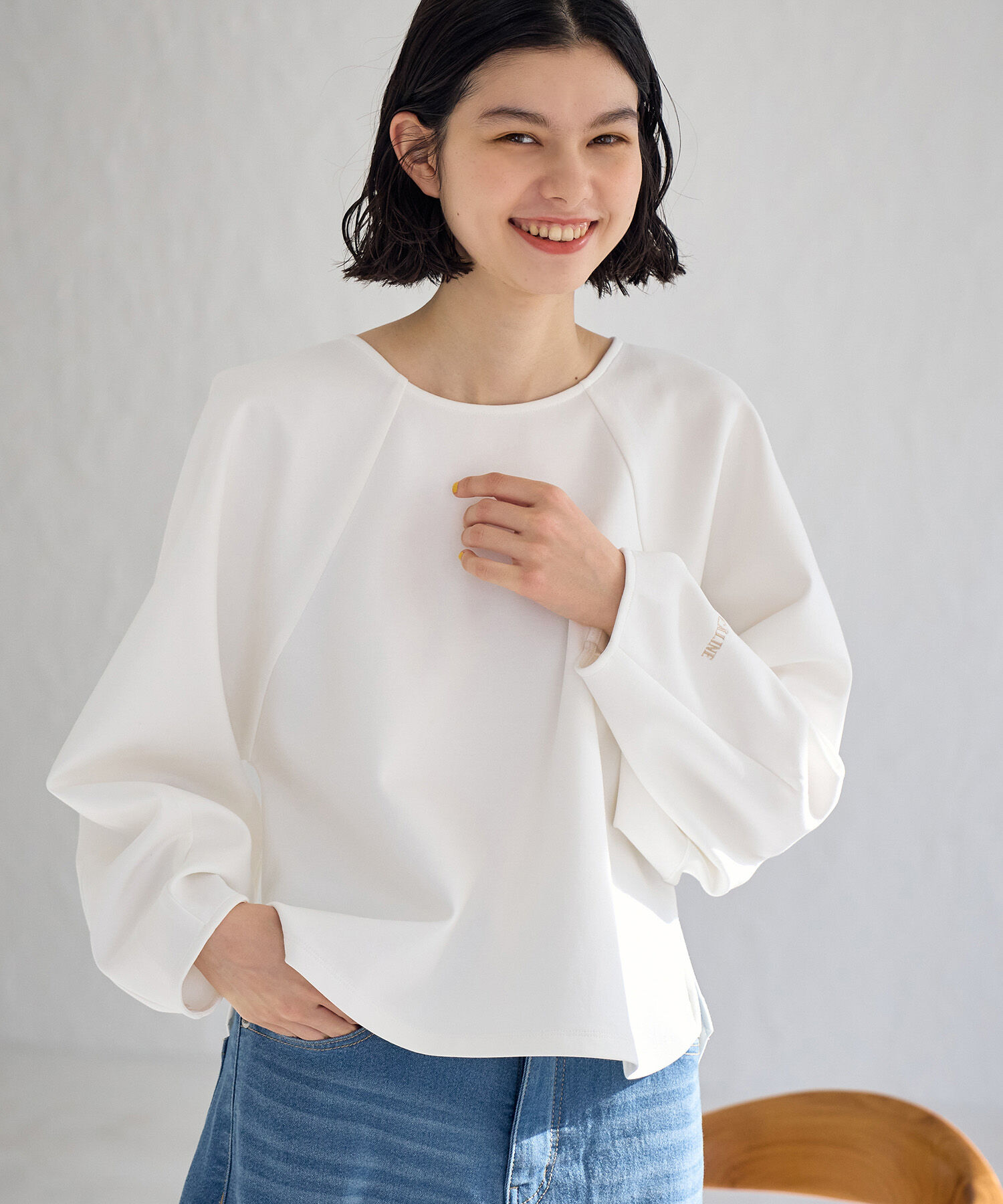 Rope&rsquo;Picnic「CALINE&times;ROPE' PICNIC/ダンボールカットトップス」|Tシャツ・カットソー|