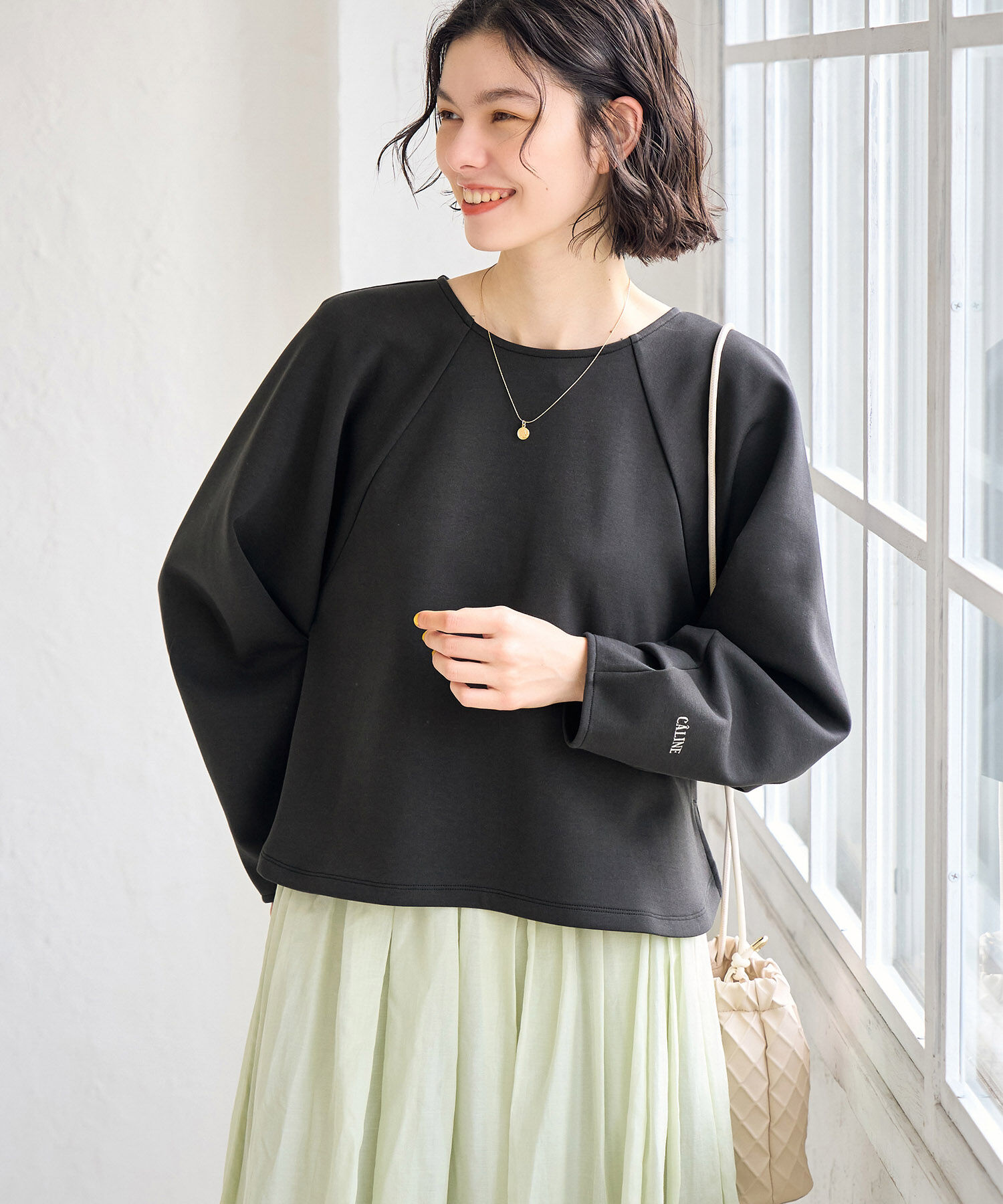 Rope&rsquo;Picnic「CALINE&times;ROPE' PICNIC/ダンボールカットトップス」|Tシャツ・カットソー|