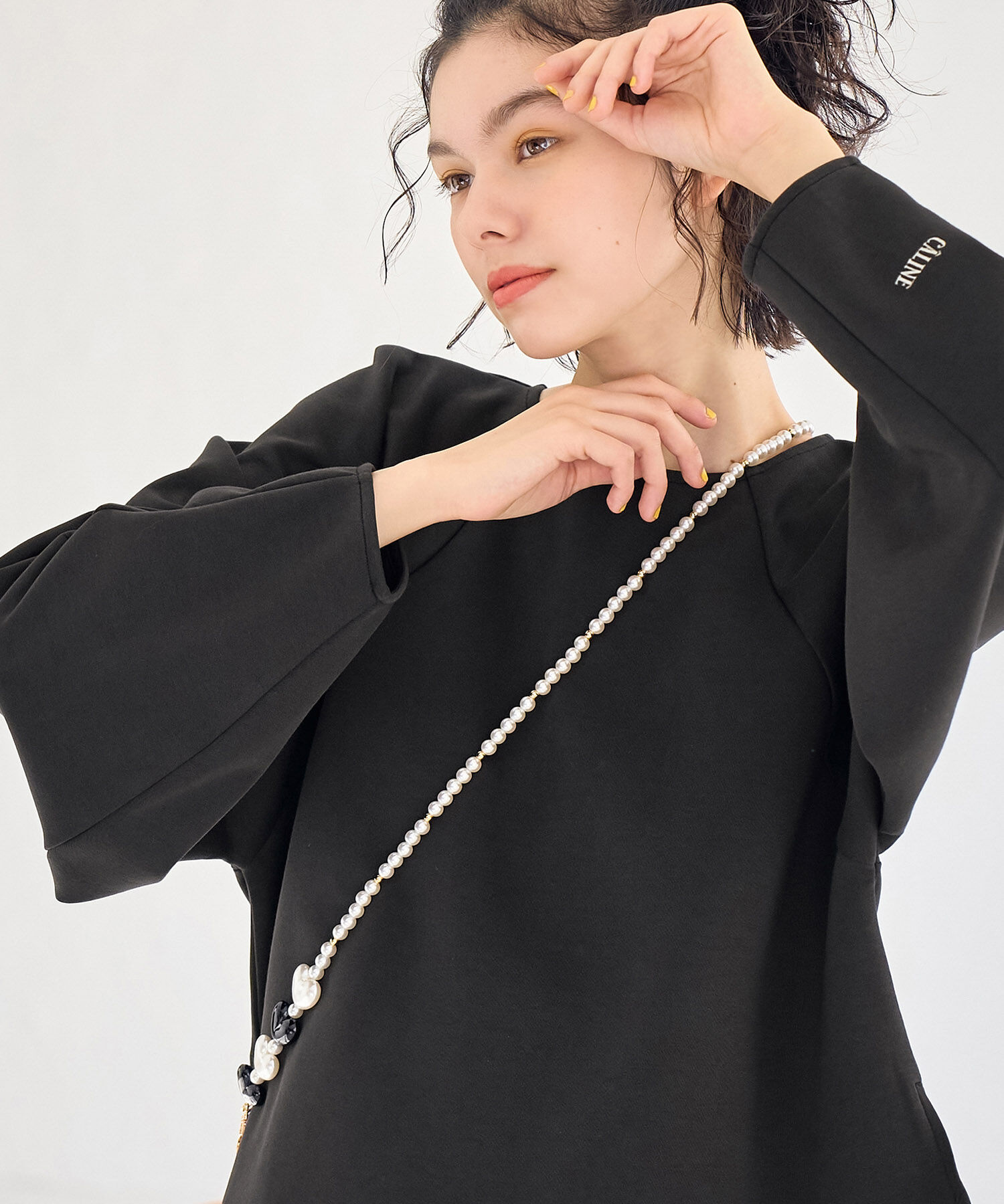 Rope&rsquo;Picnic「CALINE&times;ROPE' PICNIC/ダンボールカットトップス」|Tシャツ・カットソー|