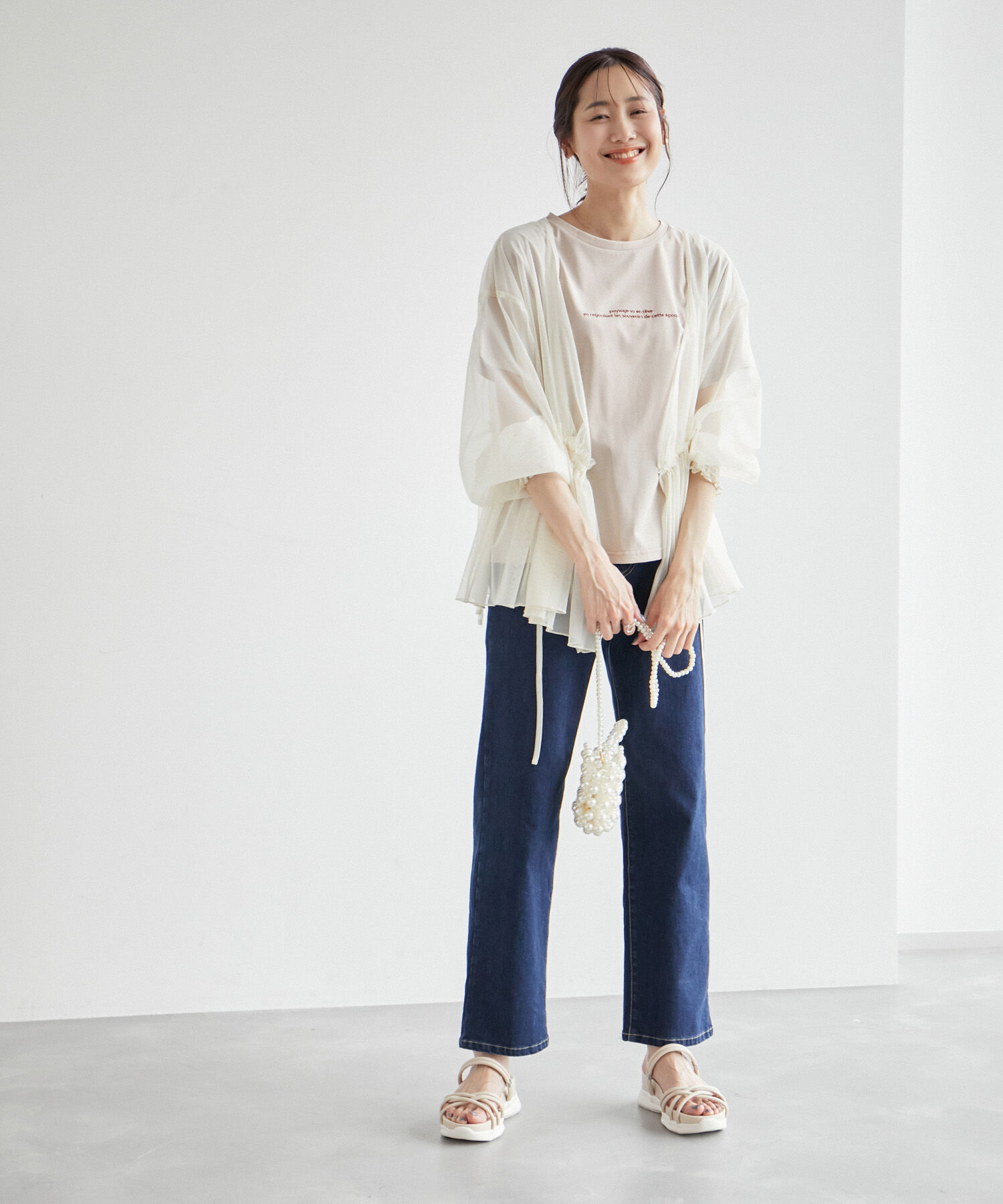 Rope&rsquo;Picnic「RENUロゴTシャツ/リンクコーデ」|Tシャツ・カットソー|