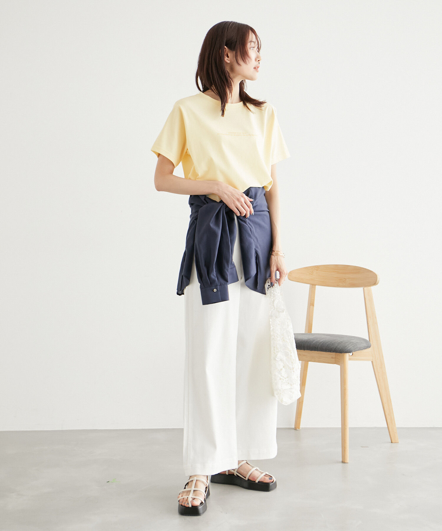 Rope&rsquo;Picnic「RENUロゴTシャツ/リンクコーデ」|Tシャツ・カットソー|