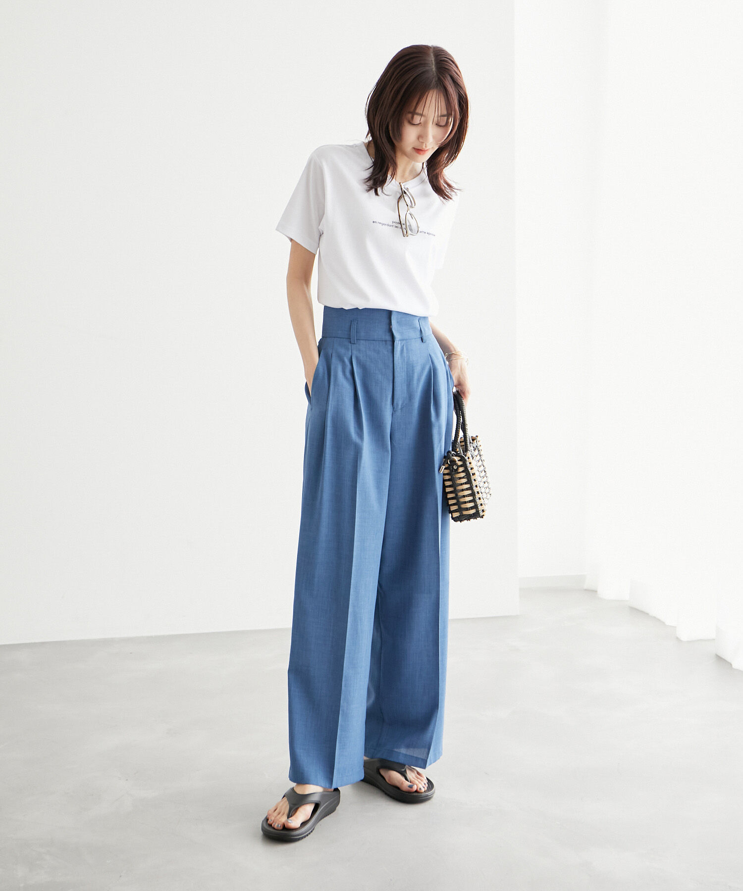 Rope&rsquo;Picnic「RENUロゴTシャツ/リンクコーデ」|Tシャツ・カットソー|