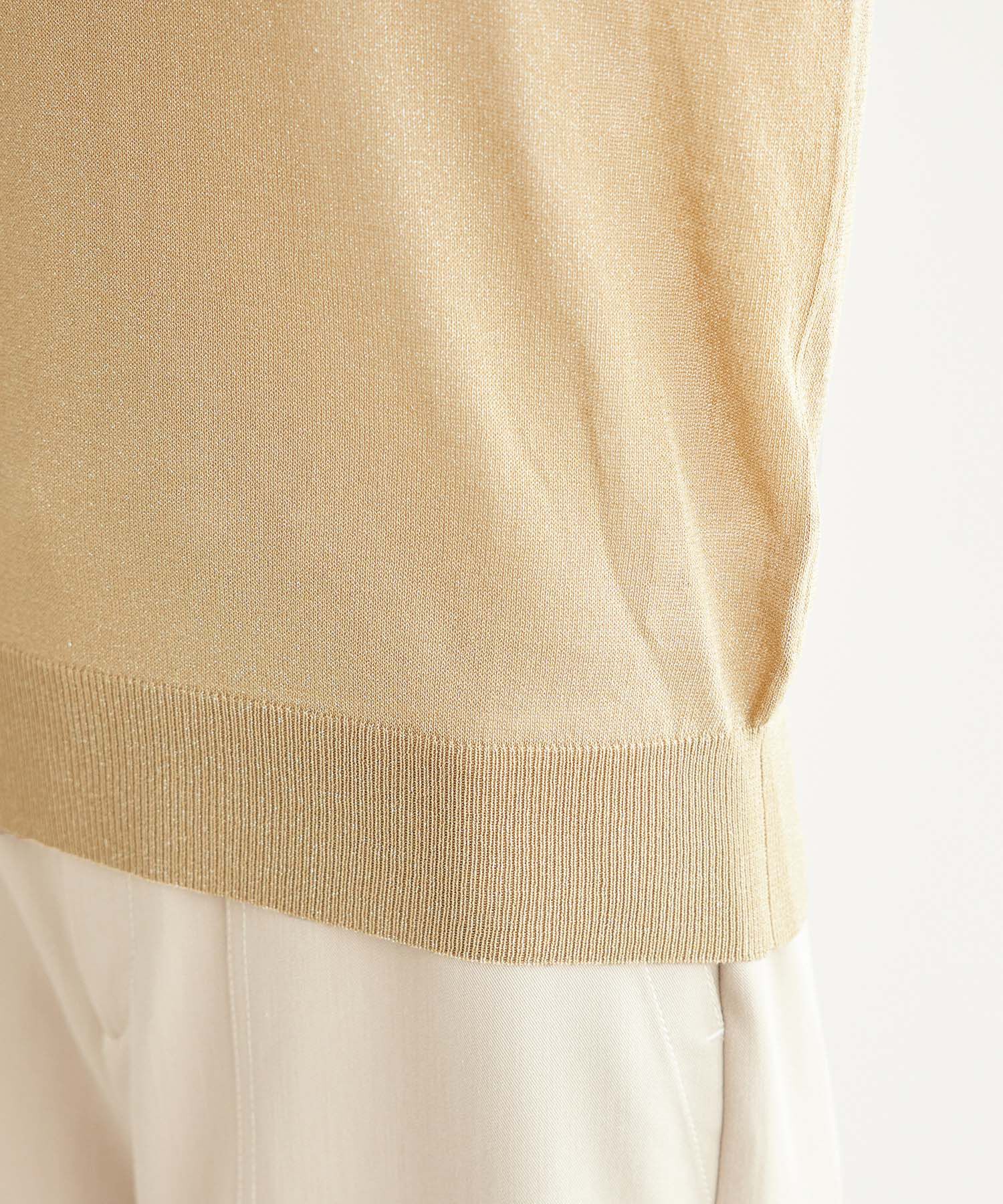 Rope&rsquo;Picnic「ラメボウタイシアーニットプルオーバー」|ニット・セーター|