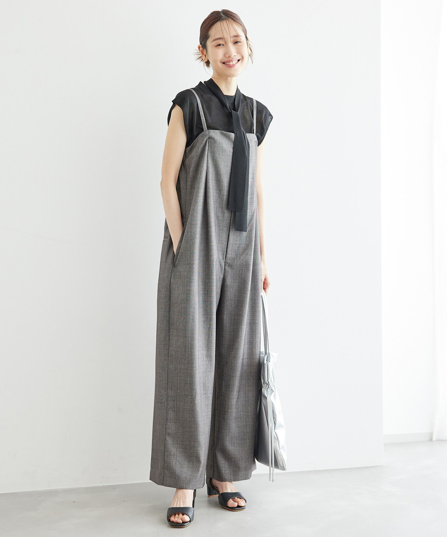 Rope&rsquo;Picnic「ラメボウタイシアーニットプルオーバー」|ニット・セーター|