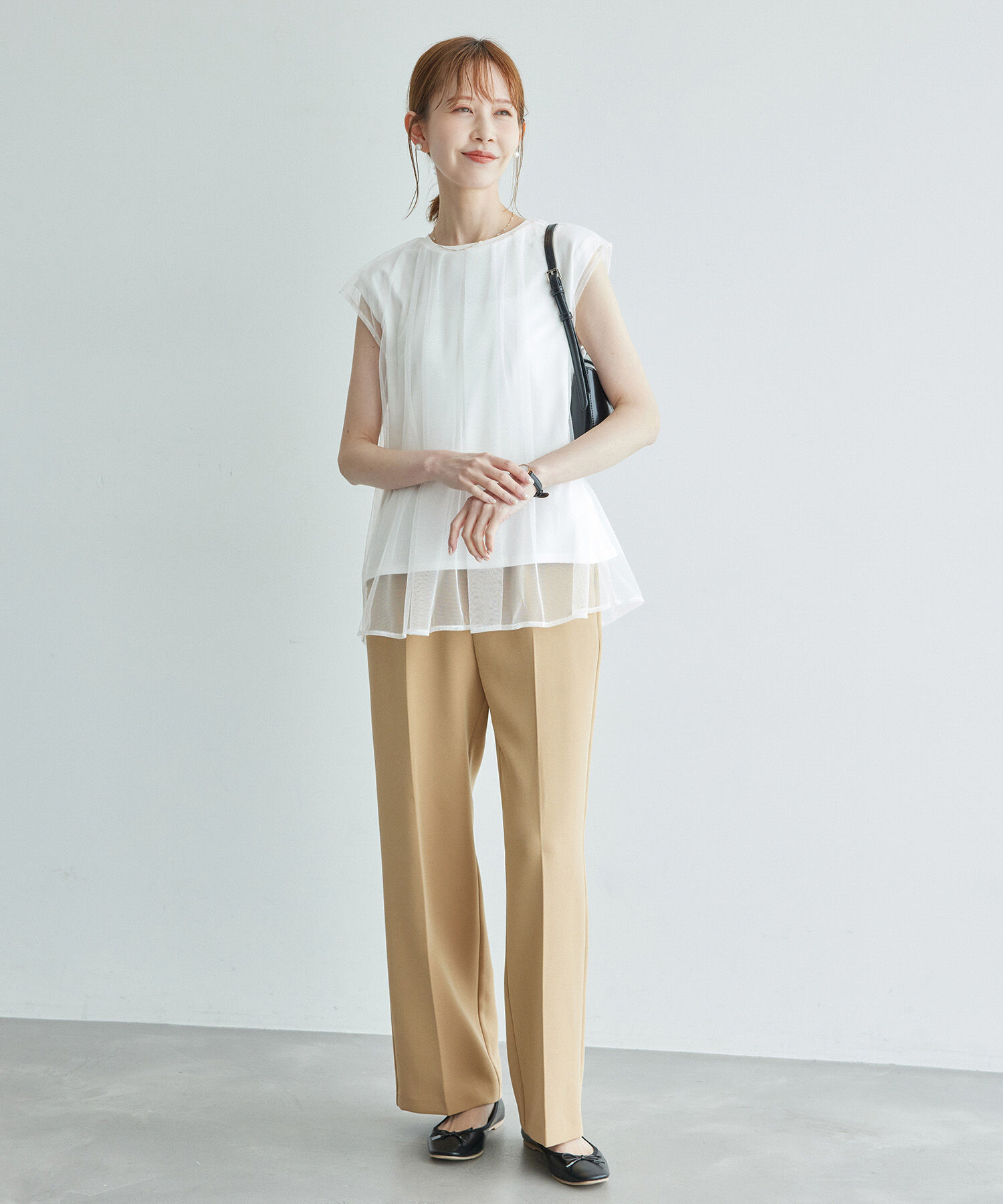 Rope&rsquo;Picnic「チュールカットトップス」|Tシャツ・カットソー|