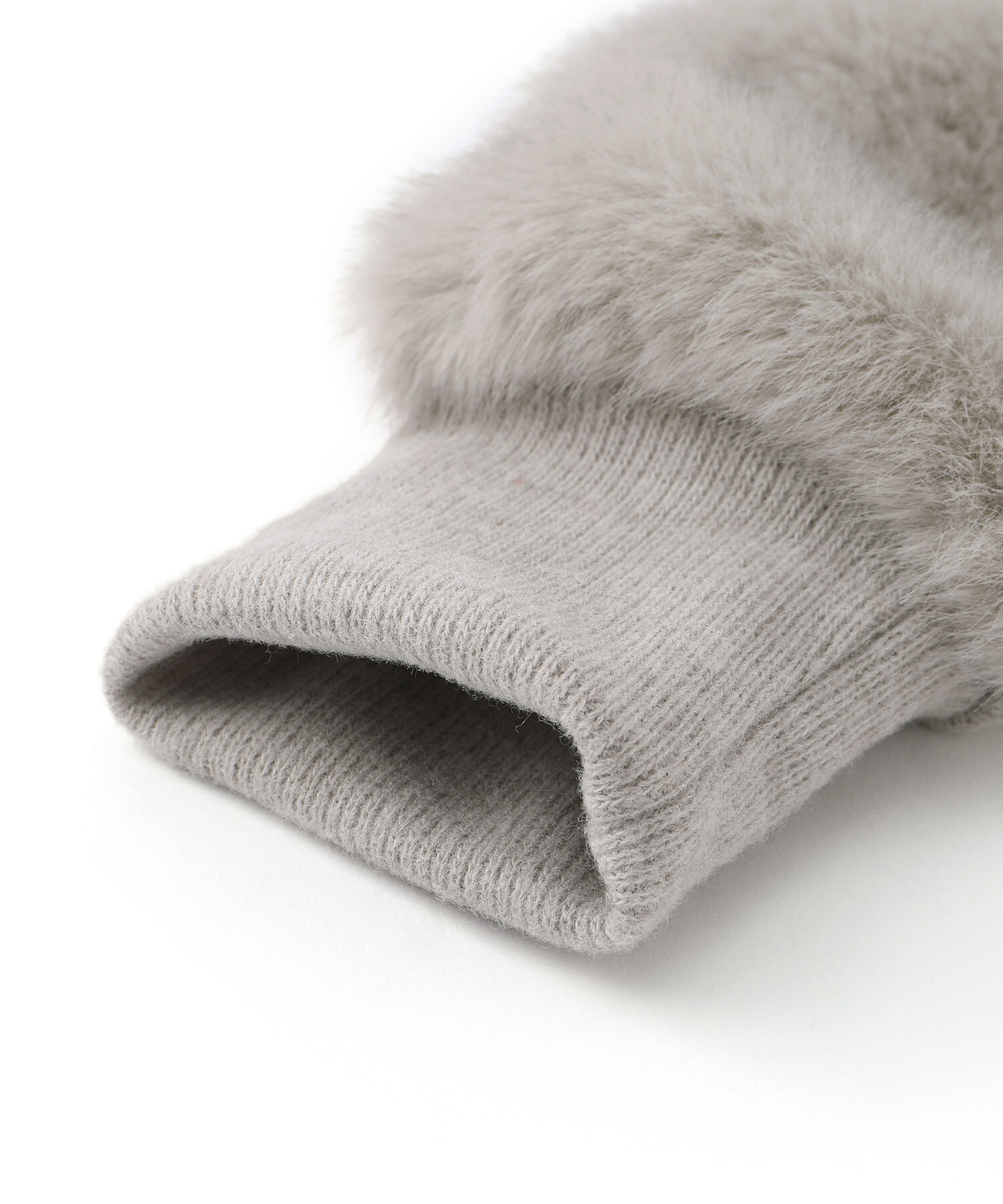 ROPE PICNIC PASSAGE「フェイクファーフィンガーレスグローブ」|手袋|