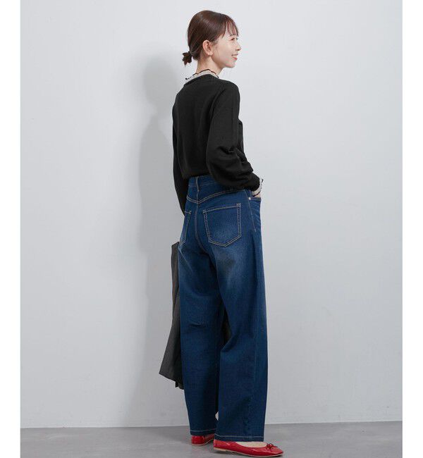 Rope&rsquo;Picnic「シアーフリルニットプルオーバー」|ニット・セーター|