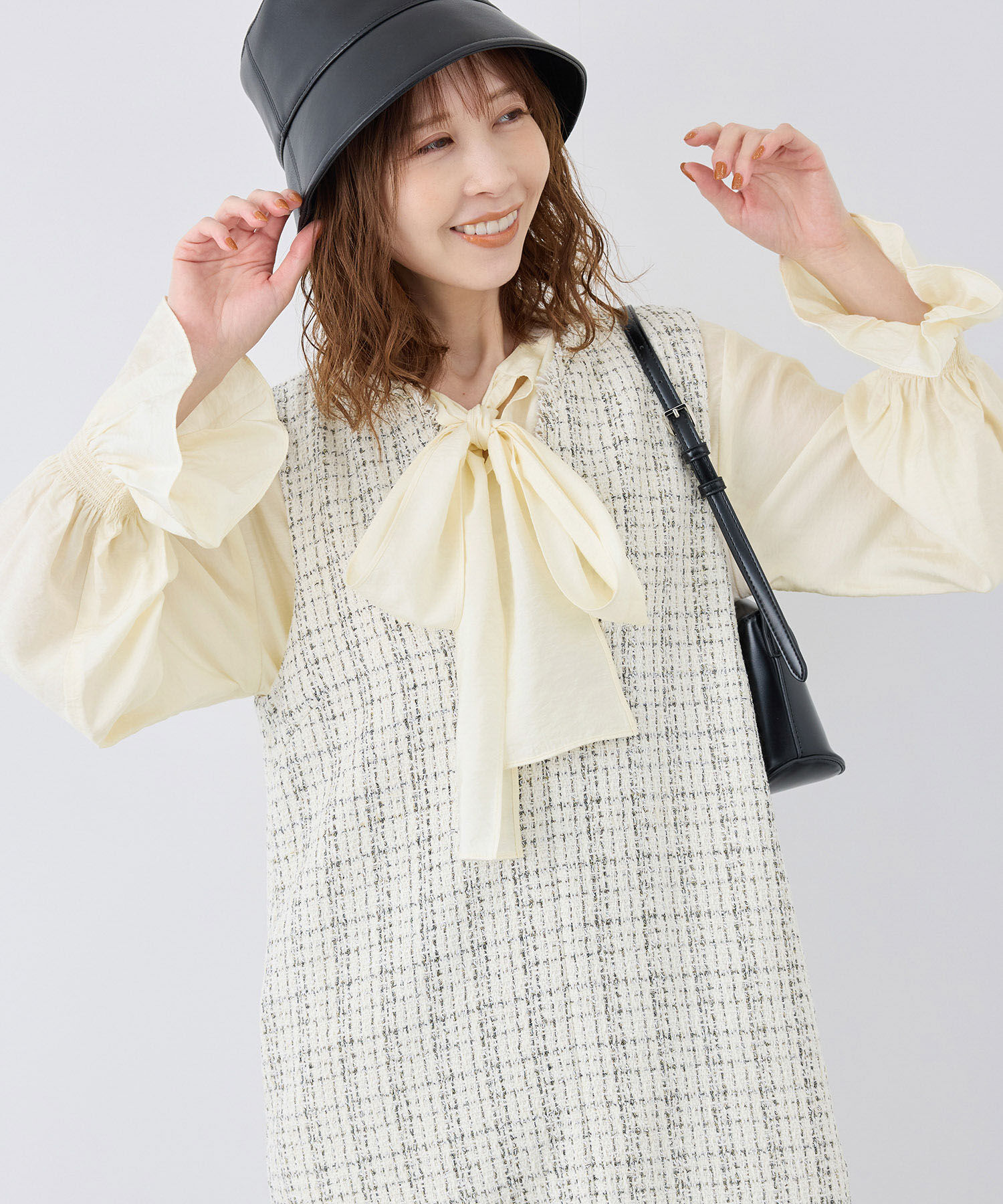 Rope&rsquo;Picnic「前後2WAY/BIGリボンブラウス」|シャツ・ブラウス|