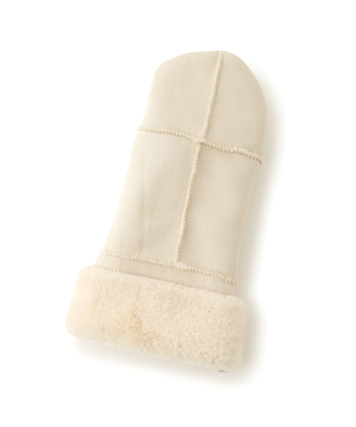 ROPE PICNIC PASSAGE「洗える・2WAY/ショルダー付きムートンライクミトングローブ」|手袋|