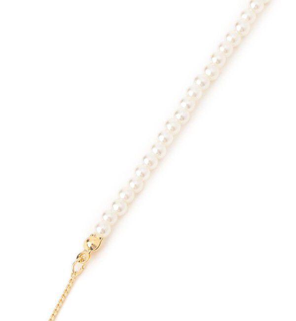 ROPE PICNIC PASSAGE「パール&times;チェーンラリエットネックレス」|ネックレス|