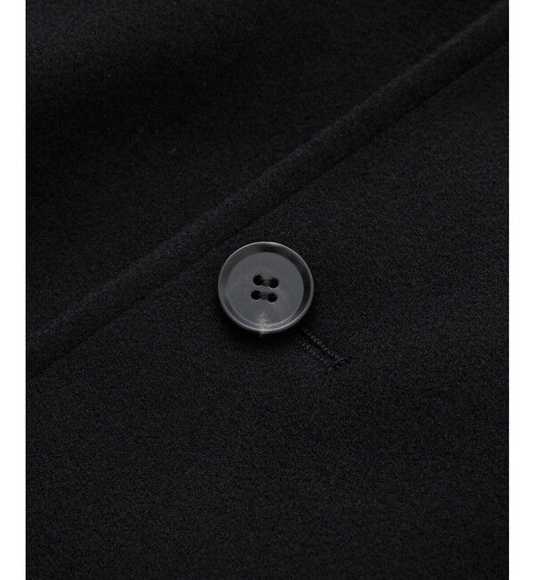 Rope&rsquo;Picnic「ジャージメルトンスタンドカラーミディ丈コート」|ステンカラーコート|