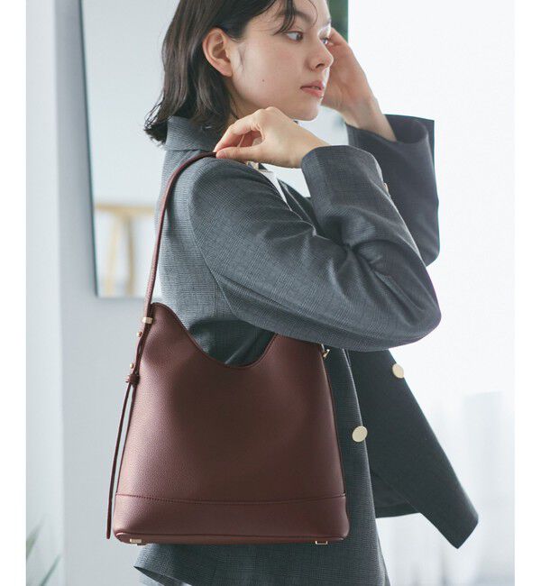 ROPE PICNIC PASSAGE「【軽量・自立】【WEB限定カラー】me fit BAG フィットワンショルダーミドルバッグ」|ショルダー・メッセンジャー|