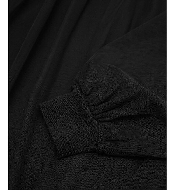 Rope&rsquo;Picnic「チュールドッキングボリュームスリーブニットプルオーバー」|ニット・セーター|