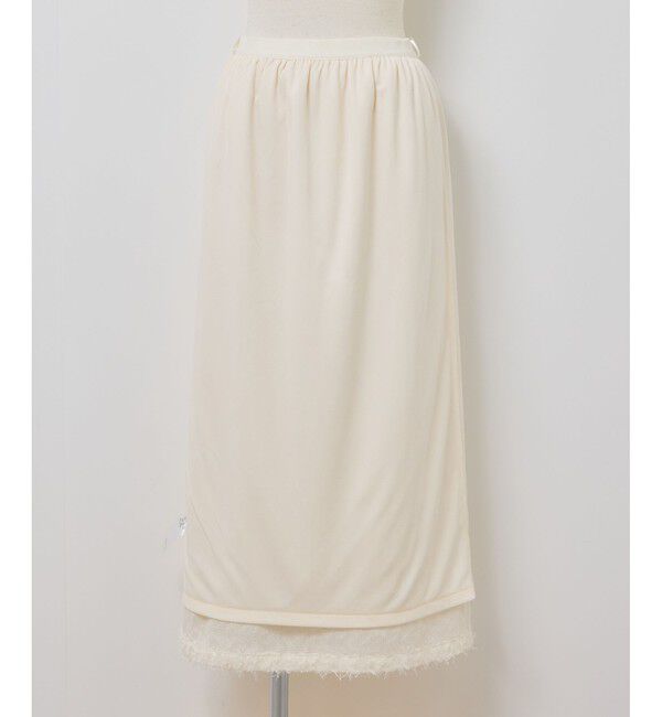 Rope&rsquo;Picnic「チュールフリルアイラインスカート」|スカート|