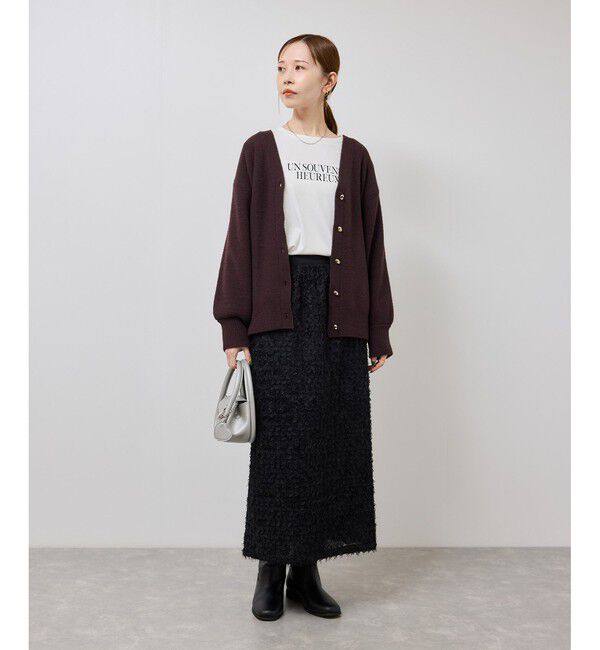 Rope&rsquo;Picnic「チュールフリルアイラインスカート」|スカート|