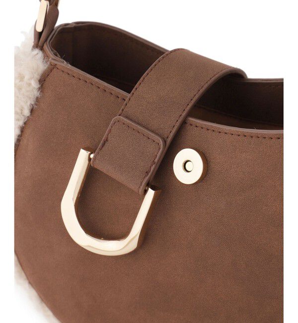 ROPE PICNIC PASSAGE「ムートンライクラウンドワンショルダーバッグ」|ショルダー・メッセンジャー|