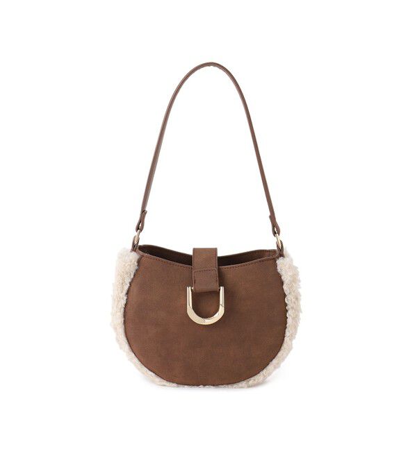 ROPE PICNIC PASSAGE「ムートンライクラウンドワンショルダーバッグ」|ショルダー・メッセンジャー|