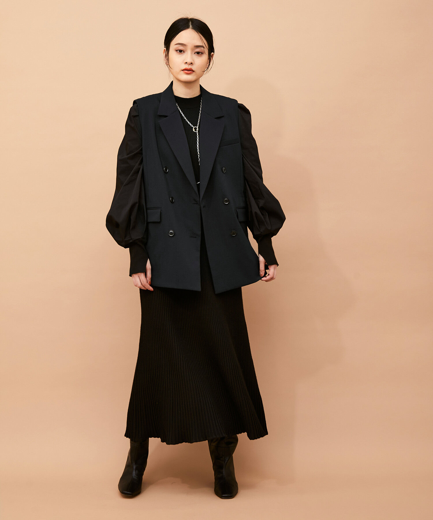 ADAM ET ROPE'「ルーズフィットジレ」|その他|