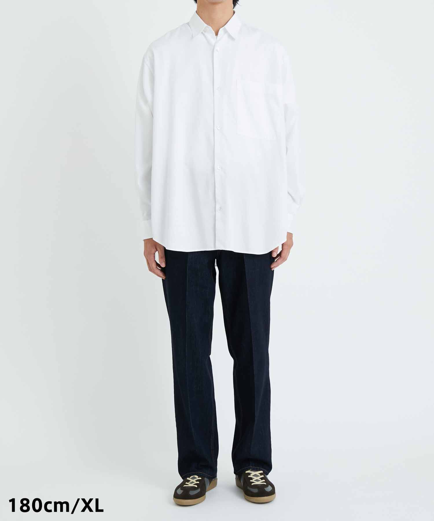 ADAM ET ROPE'「【コットンUSA】デニム センタークリース スラックス/サステナブル/セットアップ対応」|デニム|