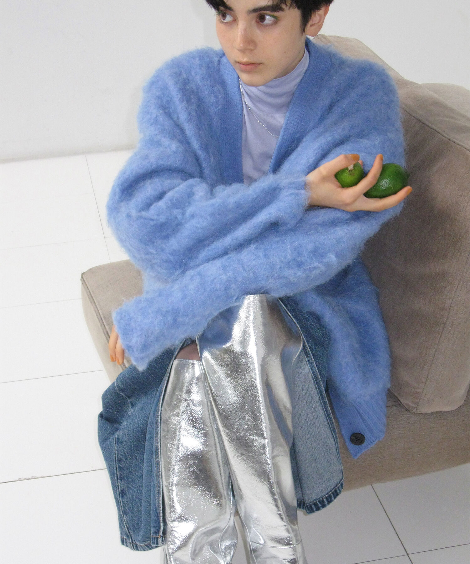 ADAM ET ROPE'「ナロースクエアトゥロングブーツ」|その他|