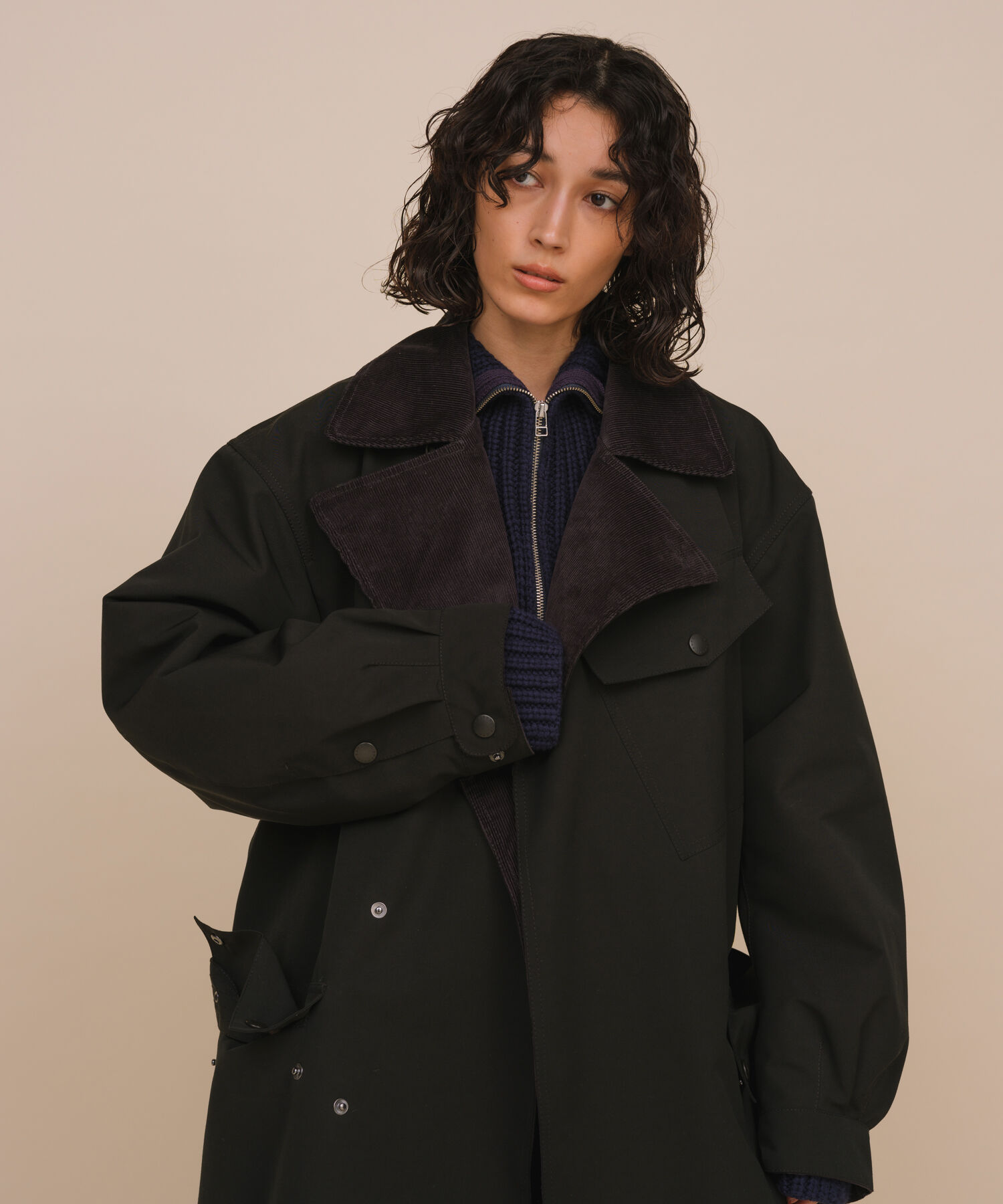 ADAM ET ROPE'「【BARBOUR バブアー別注】DESPATCH RIDERS COAT ノンオイルド / ロイヤルワラント / UNISEX」|トレンチコート|