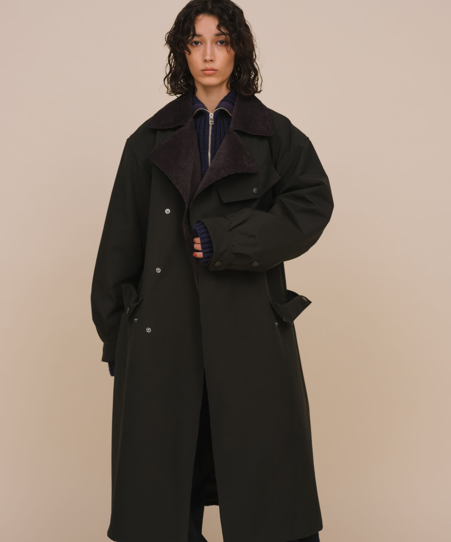 ADAM ET ROPE'「【BARBOUR バブアー別注】DESPATCH RIDERS COAT ノンオイルド / ロイヤルワラント / UNISEX」|トレンチコート|