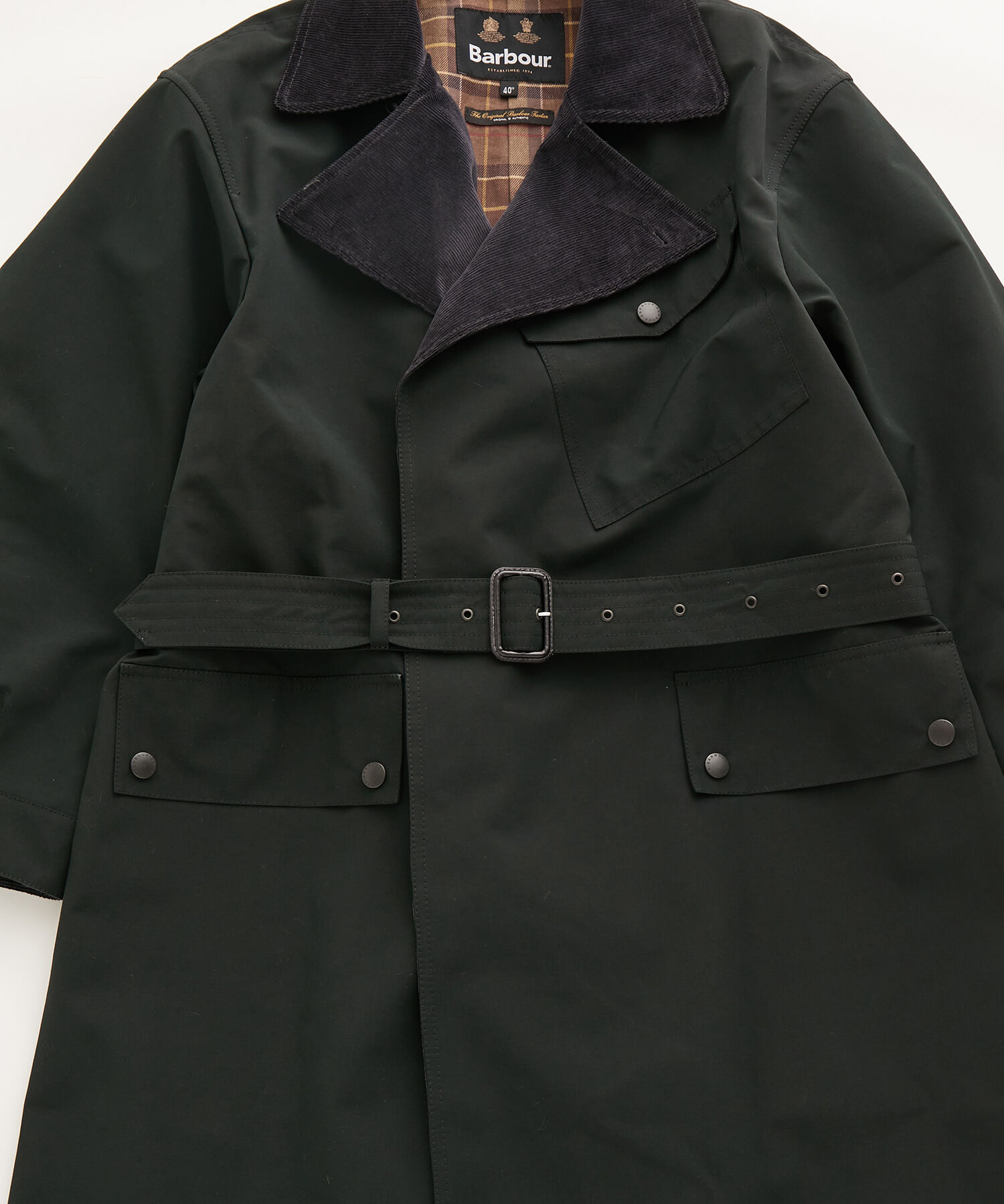 ADAM ET ROPE'「【BARBOUR バブアー別注】DESPATCH RIDERS COAT ノンオイルド / ロイヤルワラント / UNISEX」|トレンチコート|
