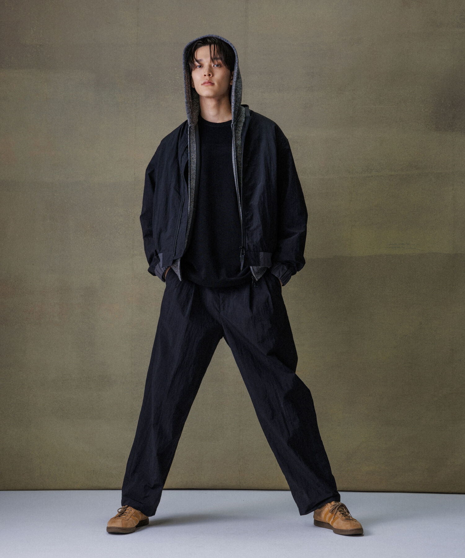 ADAM ET ROPE'「撥水リサイクルナイロン ルーズシルエット ライトMA-1 / ロングシーズン着用可能 / セットアップ対応」|その他|