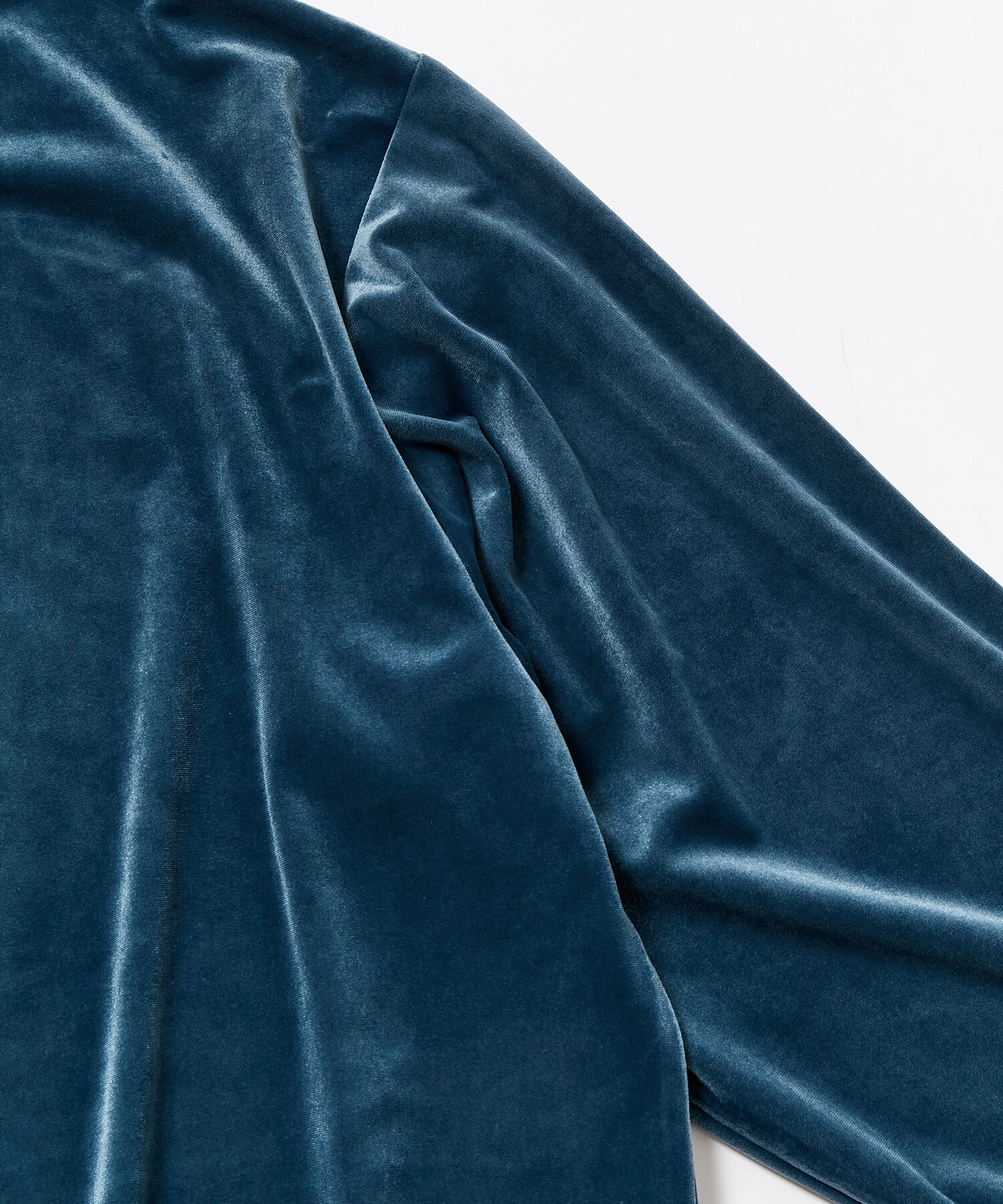 ADAM ET ROPE'「ルーズシルエット ベロア クルーネック プルオーバー / ロングシーズン着用可能 / セットアップ対応 / ユニ」|Tシャツ・カットソー|