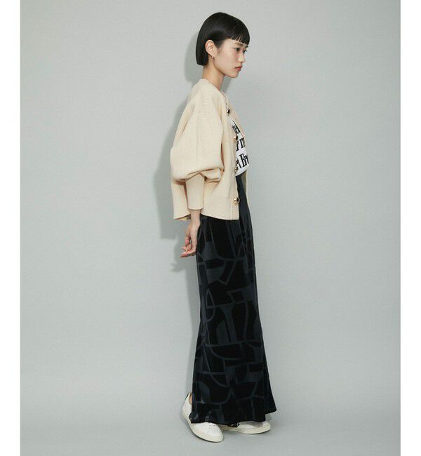 ADAM ET ROPE'「【WEB限定】【サステナブル・洗える】BIGボタンニットカーディガン」|カーディガン|