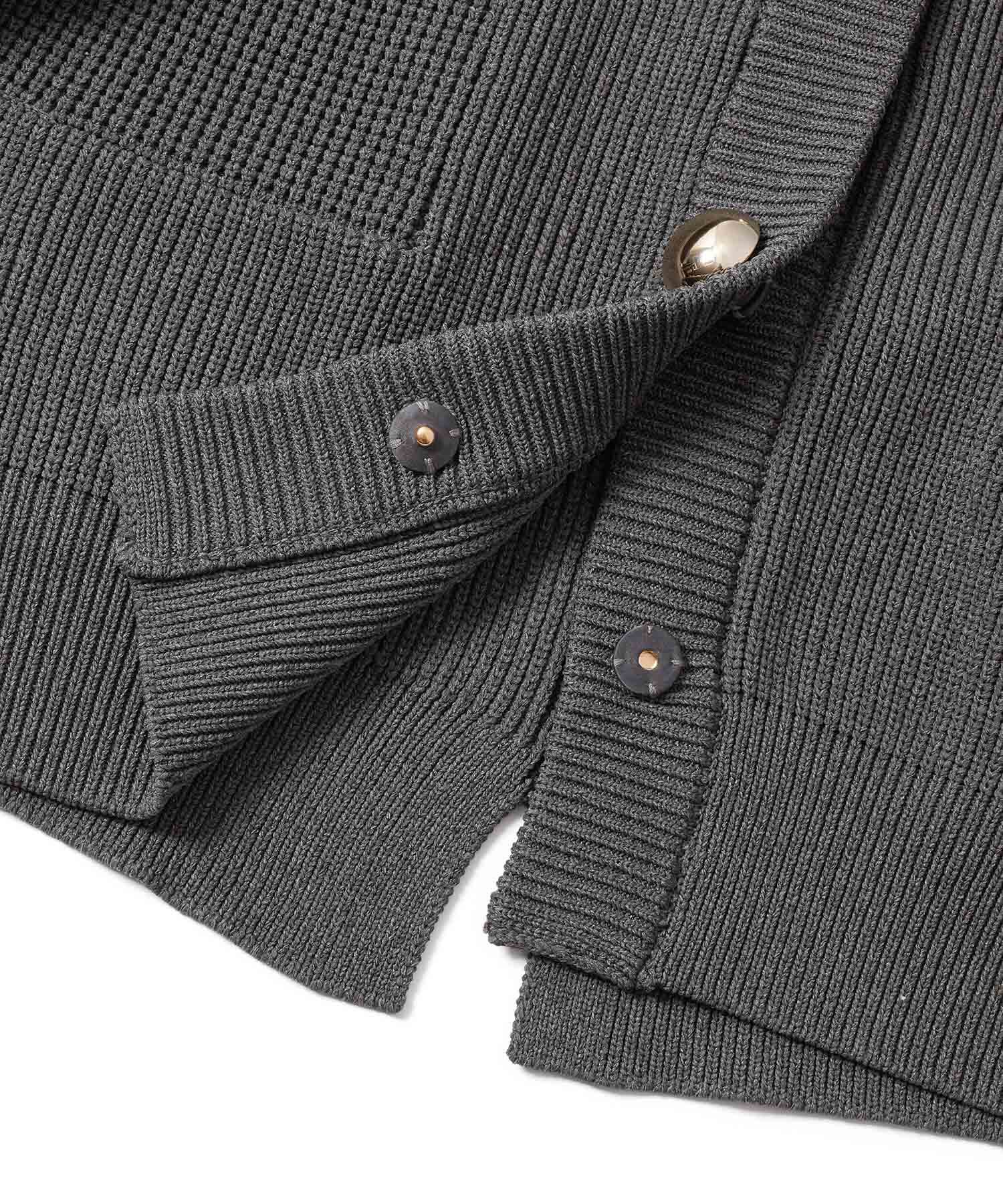 ADAM ET ROPE'「【WEB限定】【サステナブル・洗える】BIGボタンニットカーディガン」|カーディガン|