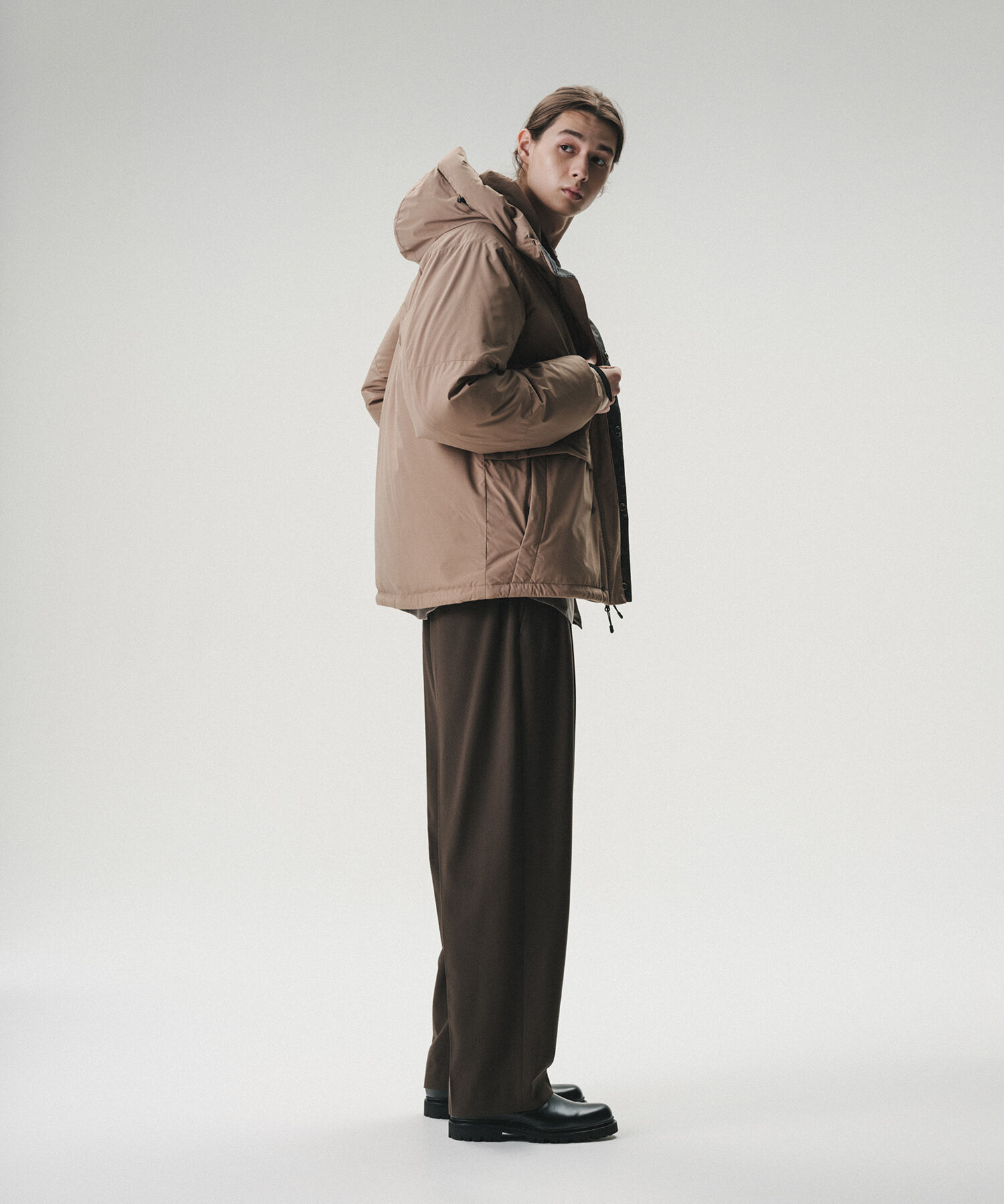 ADAM ET ROPE'「【ACT_01 AO】SHORT DOWN JACKET」|ダウン|