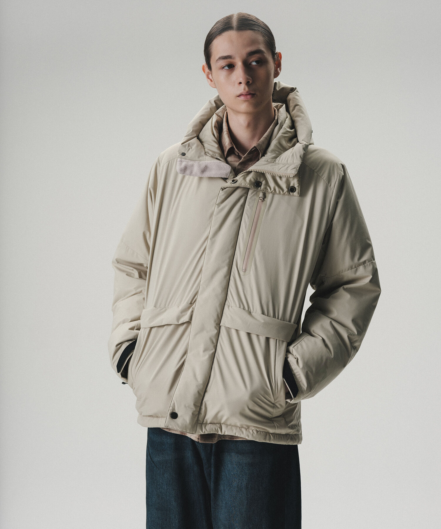 ADAM ET ROPE'「【ACT_01 AO】SHORT DOWN JACKET」|ダウン|