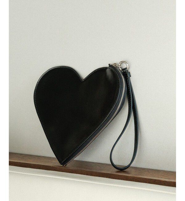 ADAM ET ROPE'「ハートミニクラッチバッグ」|クラッチバッグ|