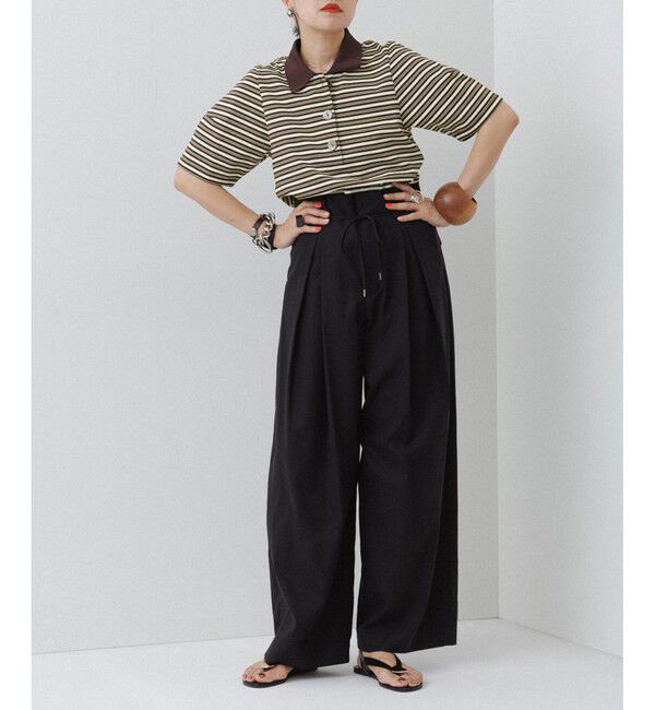 コクーンスリーブポロシャツ（ADAM ET ROPE'）｜ルミネのファッション