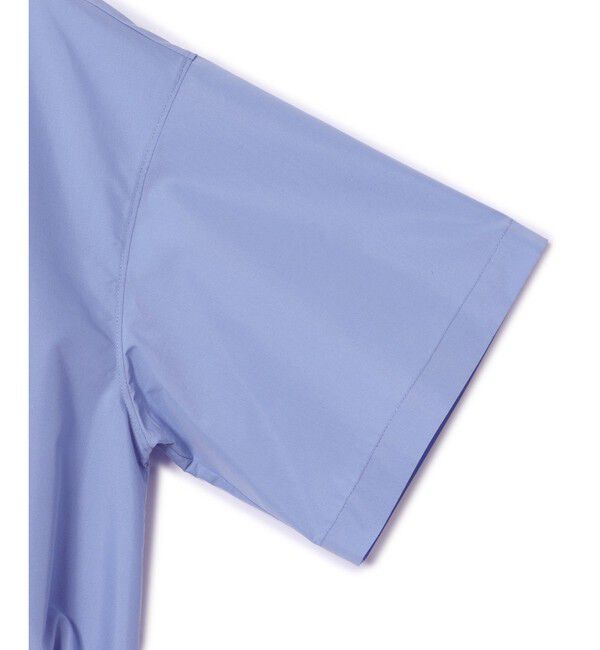 ADAM ET ROPE'「【逸品】・【サステナブル】クロップドギャザリングシャツ」|シャツ・ブラウス|