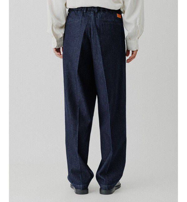 ADAM ET ROPE'「ワイド イージー デニムパンツ / ADAM ET ROPE' JEANS -GRID-	」|デニム|