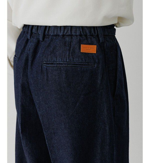 ADAM ET ROPE'「ワイド イージー デニムパンツ / ADAM ET ROPE' JEANS -GRID-	」|デニム|