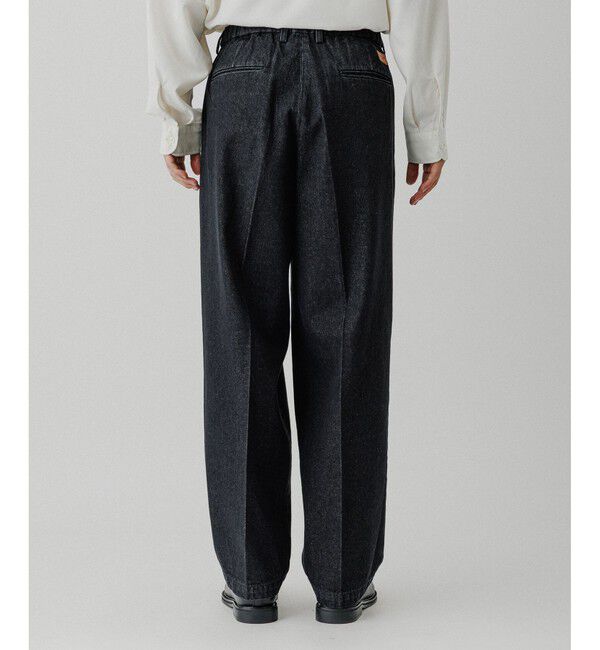 ADAM ET ROPE'「ワイド イージー デニムパンツ / ADAM ET ROPE' JEANS -GRID-	」|デニム|